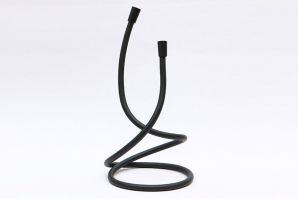 工廠直供高韌性啞光黑抗菌衛(wèi)浴PVC淋浴軟管